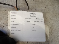 Dacia Logan mirror left