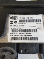 computer of the engine control unit CITROEN C4 PICASSO 1 2.0 B 2007 9662401980
