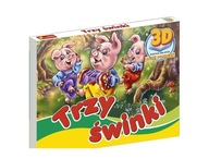 Ksiażeczka 3D Bajki Pokoleń: Trzy świnki