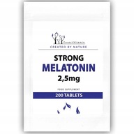FOREST VITAMIN Strong Melatonin 2,5mg 200tabs SPÁNOK ZASPÁVANIE LEPŠIA NÁLADA