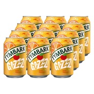 Napój gazowany Tymbark Gazzz jabłko pomarańcza mango puszka 12x 330ml