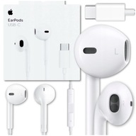 ОРИГІНАЛЬНІ НАВУШНИКИ APPLE EARPODS USB-C WIRED WHITE ДЛЯ IPHONE + MICRO