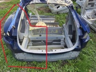 Tesla Model S LIFT kotflügel radhaus längsträger heck links