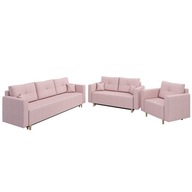 Zestaw wypoczynkowy LISA 3+2+1 kanapa sofa fotel