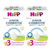 HIPP 3 JUNIOR COMBIOTIK mleko po 1. roku, 2x550 g