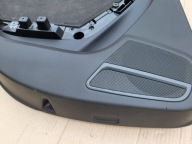side upholstery door left rear AUDI A4 B8 8K black leather ALCANTARA OE