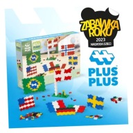 PLUS-PLUS ÉPÍTŐKOCKÁK TANULD MEG ÉPÍTENI A VILÁG ZÁSZLÓIT