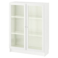 IKEA BILLY OXBERG Vitrína biela 80x30x106 cm