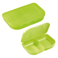 Śniadaniówka lunchbox pojemnik śniadanie pudełko 2 komory Herlitz zielony