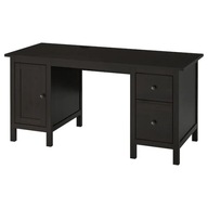 IKEA HEMNES Písací stôl čiernohnedý 155x65 cm