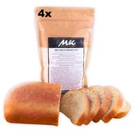 CHLEB KETO 4x 600g Mieszanka chlebowa MK GOLD BREAD MIX! BUŁKI,SPÓD PIZZY