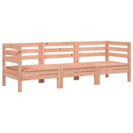 Ogrodowa sofa 3-osobowa, lite drewno daglezjowe