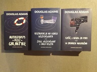 Pakiet Autostopem przez Galaktykę Douglas Adams komplet