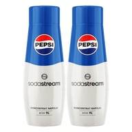 2× Sirup do výrobníku sódy SodaStream Pepsi 440 ml