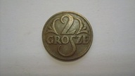 Moneta 2 grosze 1935 Polska II RP stan 3+