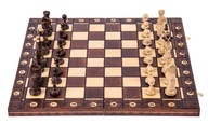 SQUARE - Drevený šach CONSUL LUX - 48 x 48 cm