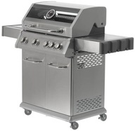 GRILL GAZOWY 4+1 STAL NIERDZ. 14,2KW YATO YG-20003