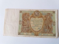 banknot 50 zł 1929 stan III