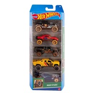 HOT WHEELS AUTÍČKA 5-BALENIE ZESATW VOZIDIEL MUD STUDS HTV40