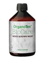 Tekutý prací prostriedok OrganoTex BioCare Wool & Down 0,5 l