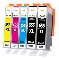 Atrament 4INK HP 655 XL pre HP čierna (black), červená (magenta), modrá (cyan), sada, žltá (yellow)