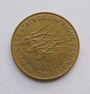 E620/ AFRYKA CENTRALNA 10 FRANCS 1985