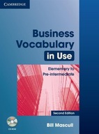 BUSINESS VOCABULARY IN USE: ELEMENTARY TO...