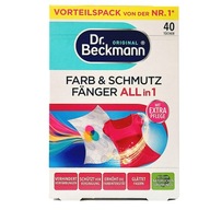 Niemieckie chusteczki wyłapujące kolor i brud Dr. Beckmann - 40 szt.(DE)