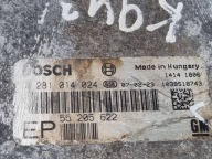 control unit of the engine Opel Zafira B 2007 55205622