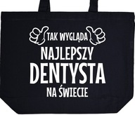 NAJLEPSZY DENTYSTA torba zakupy prezent