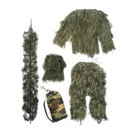 Ghillie Suit Outfit Woodland Clothes Apparel Disguise Jacket Uniform 170