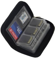 Puzdro organizér na pamäťové karty case SD Micro CF