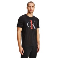 CALVIN KLEIN CZARNY T-SHIRT MĘSKI Z LOGO XL CK72 0Z8B5_A*