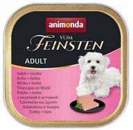 ANIMONDA VOM FEINSTEN ADULT indyk szynka 150g mokra karma dla psa małe rasy