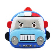 Pluszowy plecaczek dla przedszkolaka Policja do przedszkola auto Policyjne