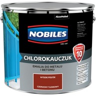 Nobiles Chlorokauczuk Czerwony Tlenkowy 10L