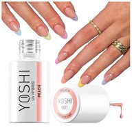 Yoshi Lakier Hybrydowy 6ml 001 Peach French Line