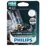 PHILIPS HB4 12V 51W P22d X-tremeVision Pro150 1St.