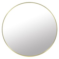 Zrkadlo 70cm zlatý rám