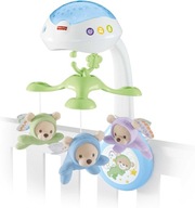 FISHER-PRICE KARUZELA Z MISIAMI NAD ŁÓŻECZKO DLA DZIECI NIEMOWLĄT 3w1 CDN41