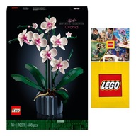LEGO Kvety- Orchidea (10311) cca 39 cm vysoká +Darčeková taška+Katalóg