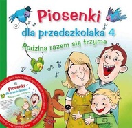 PIOSENKI DLA PRZEDSZKOLAKA 4 + CD, DANUTA ZAWADZKA