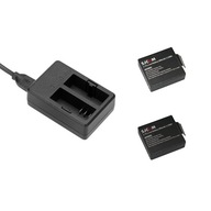 SJCAM SJ4000 SJ5000 DUPLA TÖLTŐ + 2 DB AKKUMULÁTOR