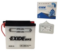 Akumulator Motocyklowy EXIDE 6N4B-2A 6V 4Ah 35A