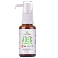 Vitamín ADEK 30ml v BIO konopnom oleji 600 porcií