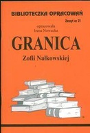 BIBLIOTECZKA OPRACOWAŃ NR 021 GRANICA