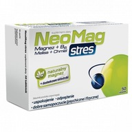 NeoMag Stres, 50 tabliet horčík medovka chmeľ