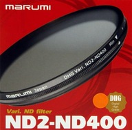 Filtr szary Marumi Variable ND2-ND400 58mm regulowany