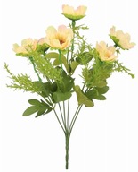 Bukiet sztucznych kwiatów ZAWILEC 35 cm BEŻOWY