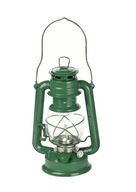 Petrolejová lampa 24 cm, zelená